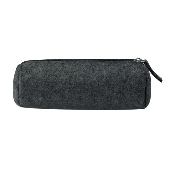 MidOcean Penlo Zipped Felt Pencil Case - Stone Grey - 
