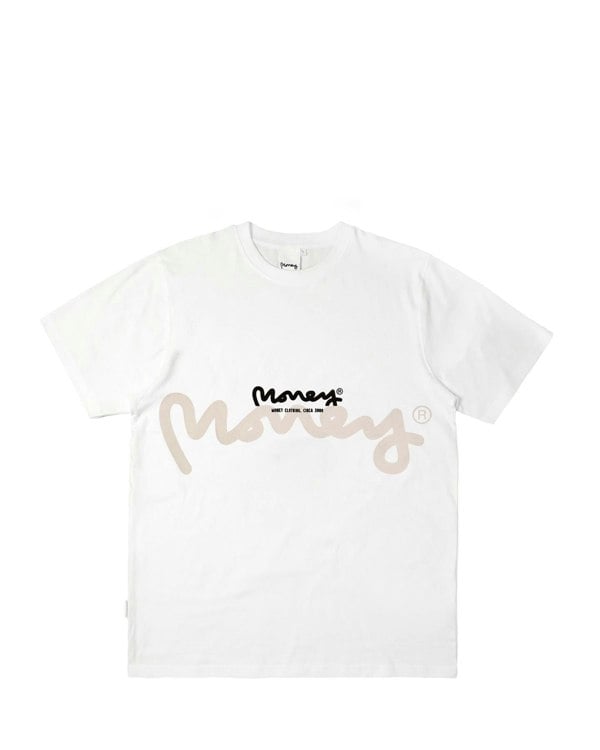 Money Sig Ape Layer Tee - White