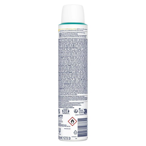 Dove Anti-Perspirant Deodorant Fresh 12x200ml, 48H Sweat Protection for Women