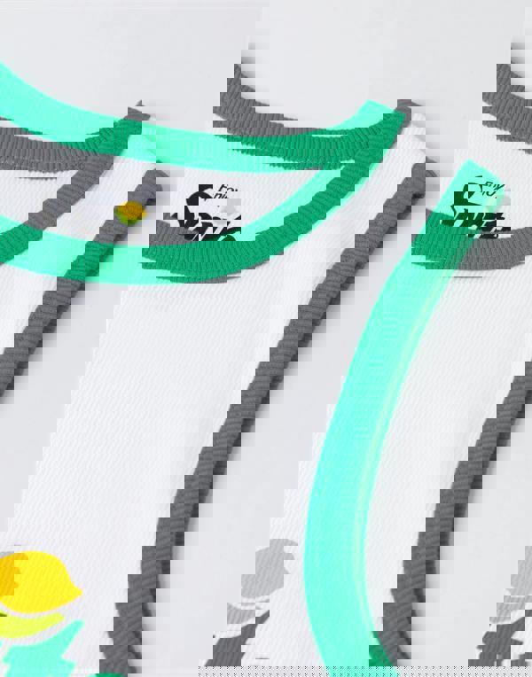 Coca Cola Womens Green Enjoy Sprite Vest and Shorts Pyjama Set