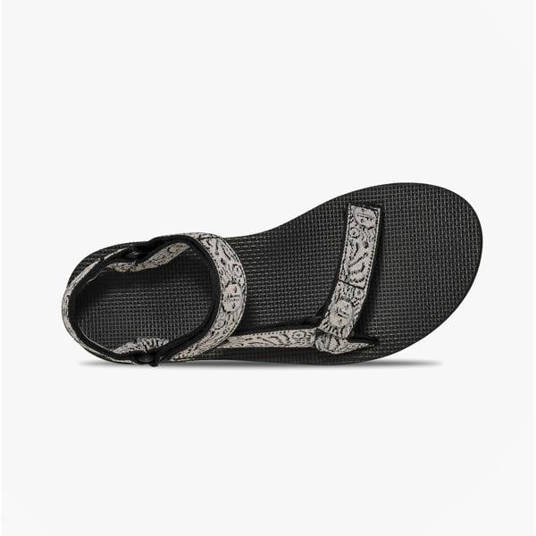 Teva ORIGINAL UNIVERSAL Ankle Strap Sandals   in  Black/White
