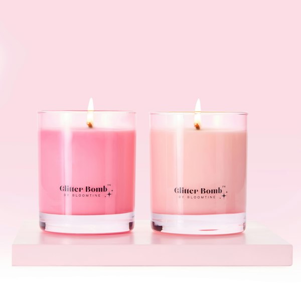 BLOOMTINE | Glitter Bomb Candle Range