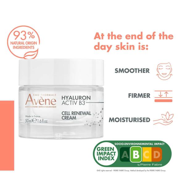 Avène Face Hyaluron Activ B3 Cell Renewal Cream 50ml - Additional 3