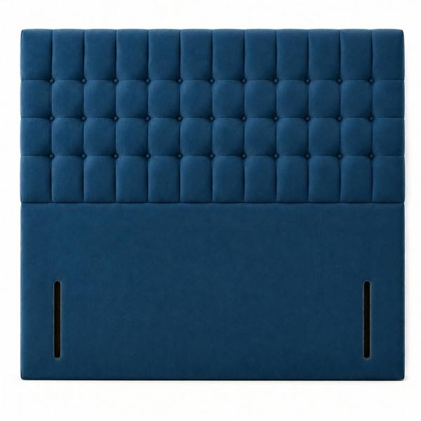 Great British Beds Ellen Headboard - Blue Plush