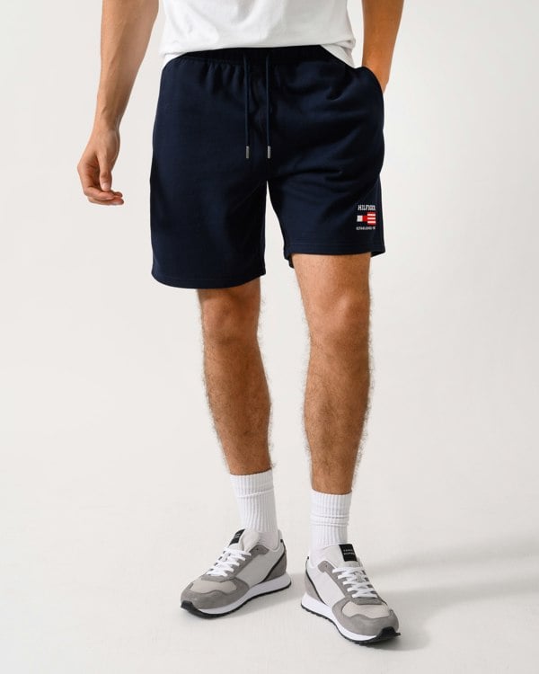 Tommy Hilfiger Americana Flag Mens Shorts - Desert Sky - CHO - Designer Mens Shorts
