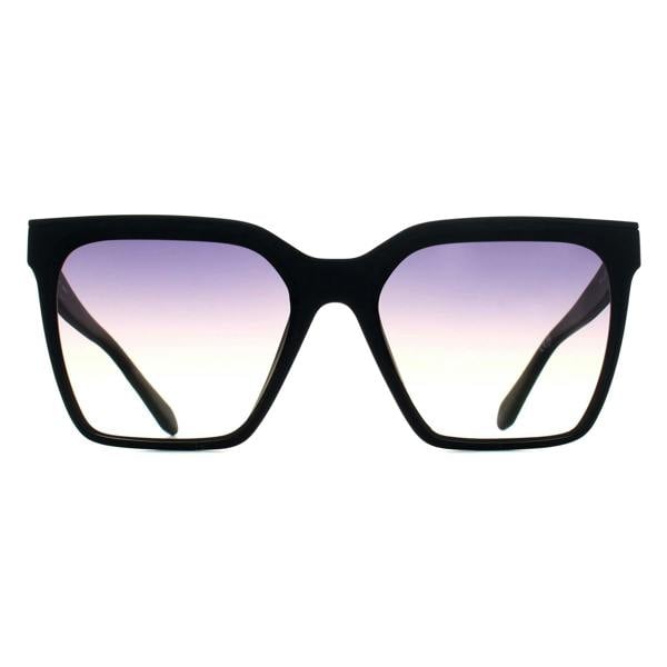 Quay Sunglasses Level Up 77707 Matte Black Dusk Poppy Gradient
