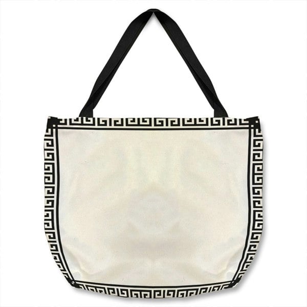 Benjamin Tate Design Greek Key Border Frame Tote bag