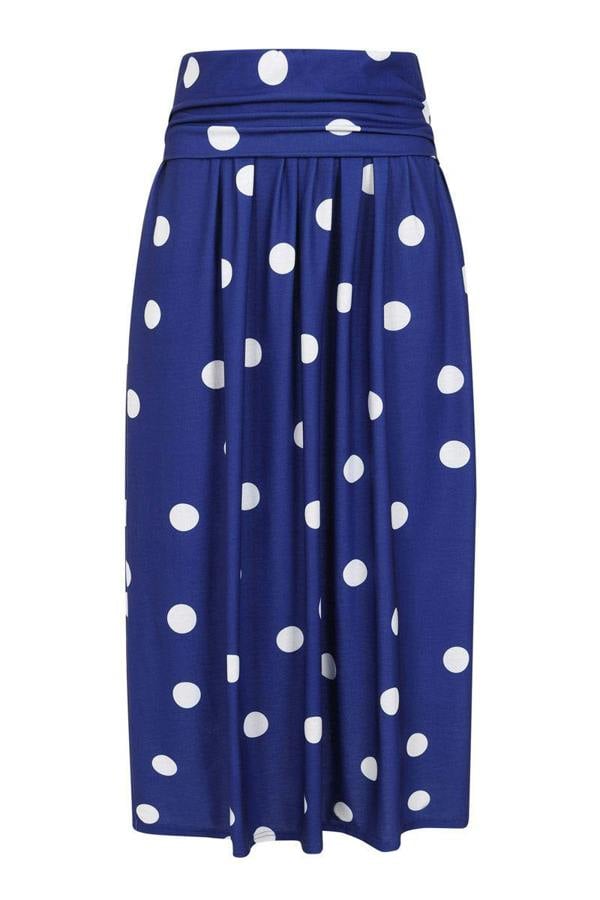 HotSquash Roll Top Maxi Skirt