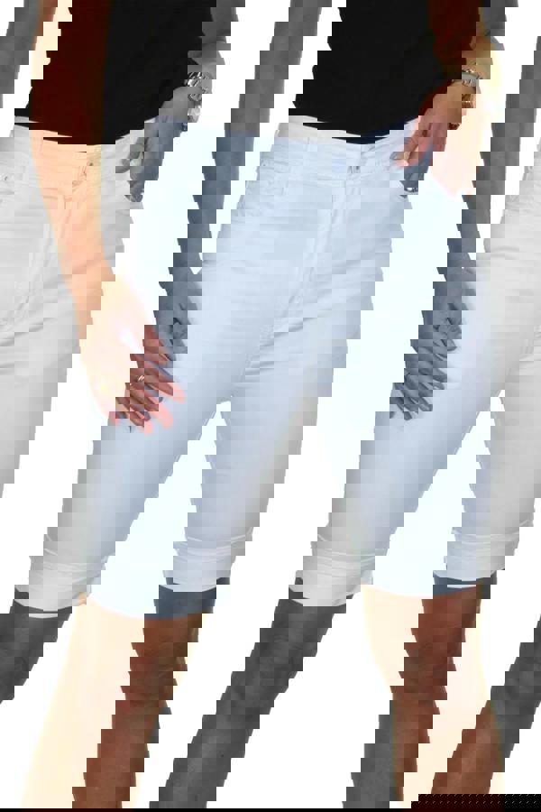 Paulo Due Women's Chino Bermuda Shorts