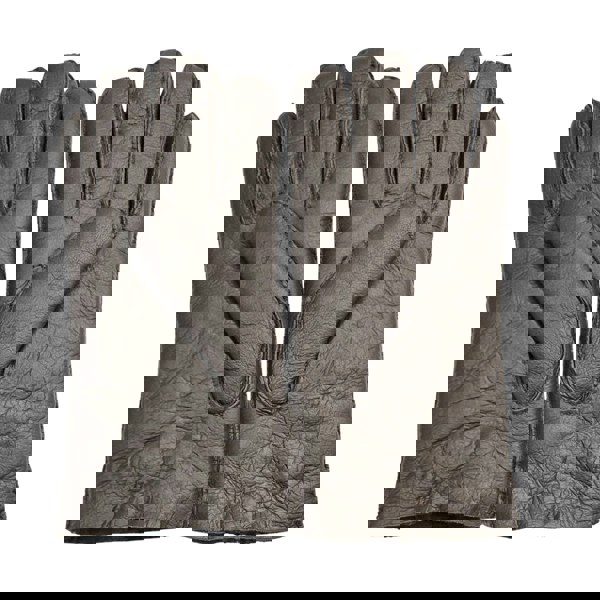 Infinity Leather Men’s Sheepskin Suede Leather Wool Lining Gloves