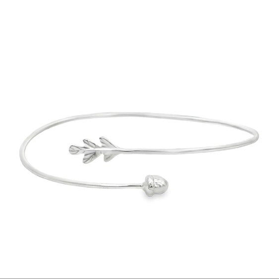 Reeves & Reeves Acorn & Oak Leaf Cuff Bracelet