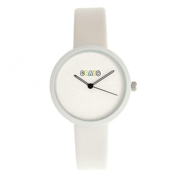 Crayo Blade Unisex Watch - White - CRACR5401