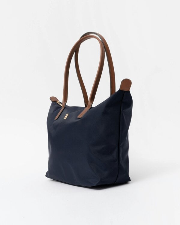 Tommy Hilfiger Popette Womens Tote Bag - Space Blue