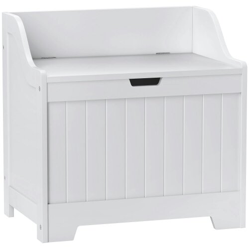 Wyld Haus Talolo White Home Storage Chest 61 Litre Capacity