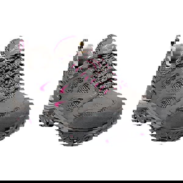 Regatta Womens/Ladies Holcombe IEP Low Hiking Boots - Steel/Vivacious - 