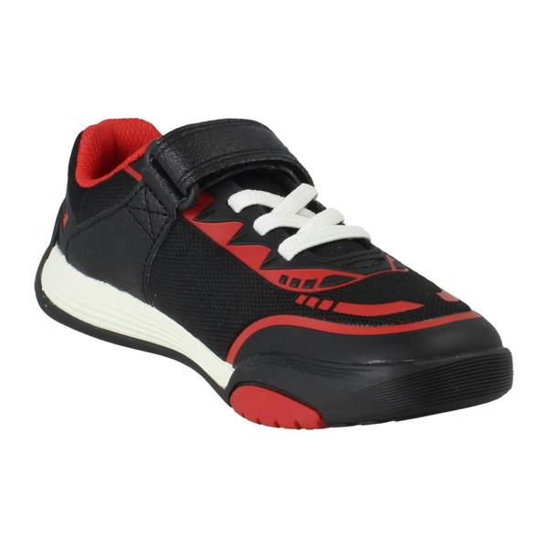 Clarks Unisex Childrens Clarks Hook and Loop Casual Trainers Cica Star Flex K