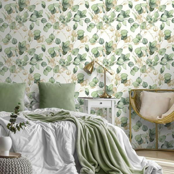 Eucalyptus Green Wallpaper