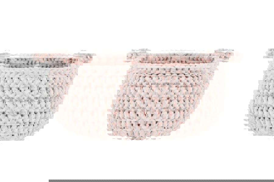 Small basket POWDER PINK - Zuri House