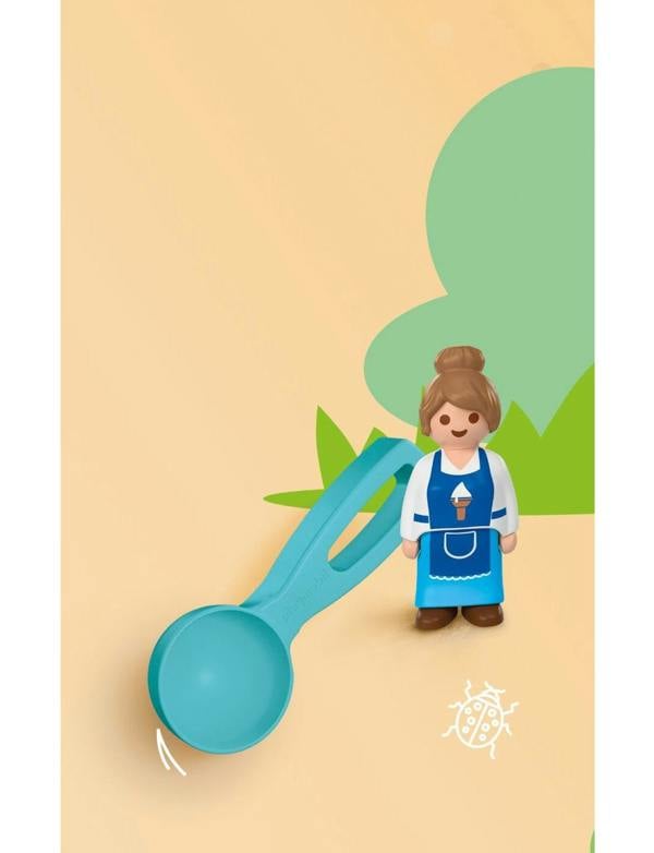 Playmobil JUNIOR: Sand Ice Cream Cones - 72006 Playset