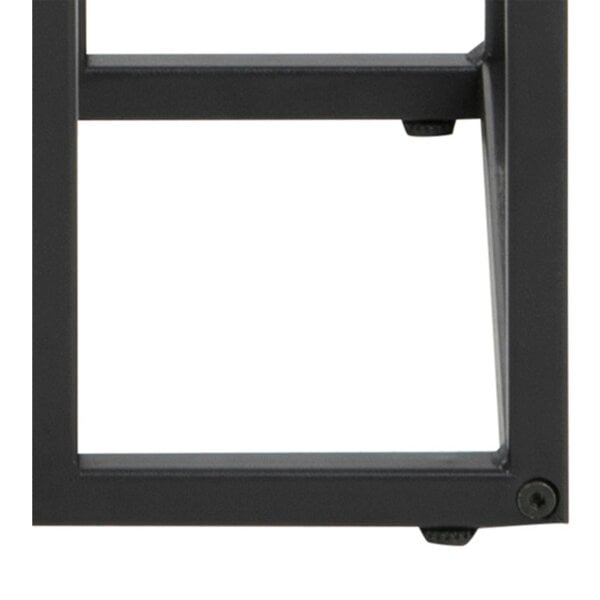 Wyld Haus El Paso Black Metal Side Table Metal Base