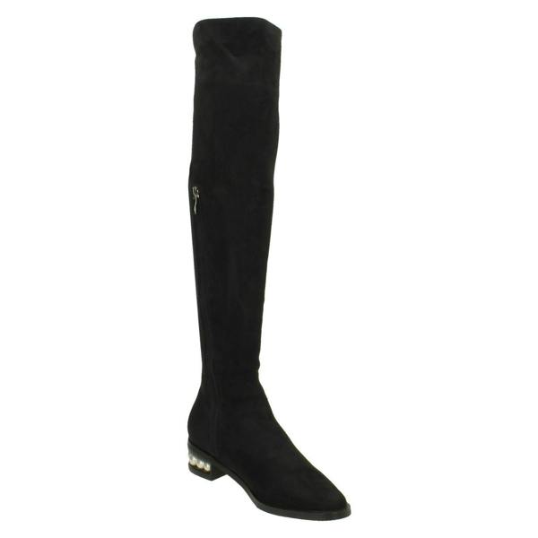 Spot On Ladies Spot On Over The Knee High Leg Boots