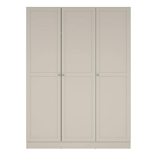 Furniture To Go Brande Wardrobe with 3 Frame Doors in Cashmere