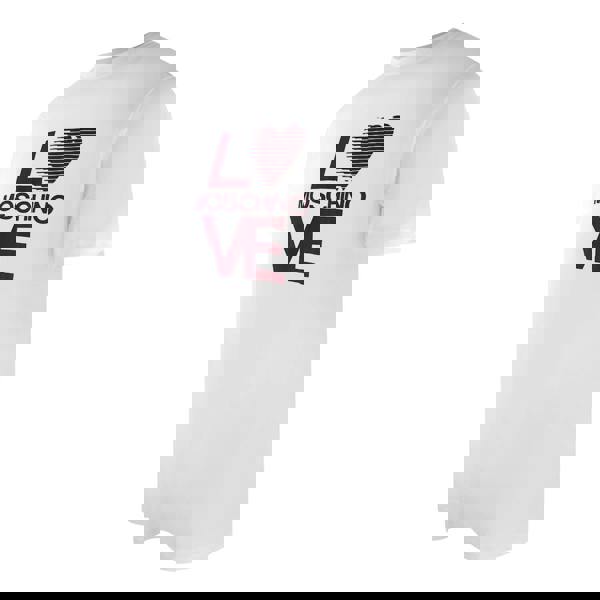 Love Moschino Logo White T-Shirt - Nova Clothing