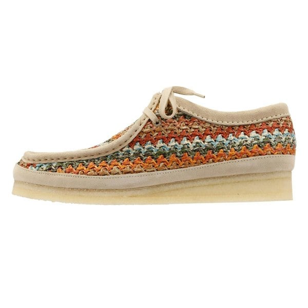 Clarks Originals Wallabee Raffia Men's Multicolour Shoes