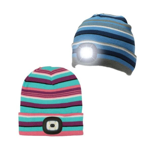 Bartleby Kids Striped Hat with Light