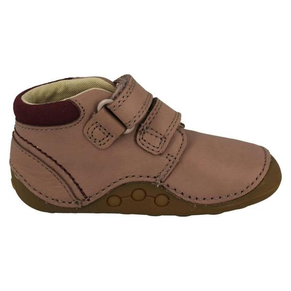 Clarks Childrens Clarks Soft Hook & Loop Ankle Boots Tiny Play T