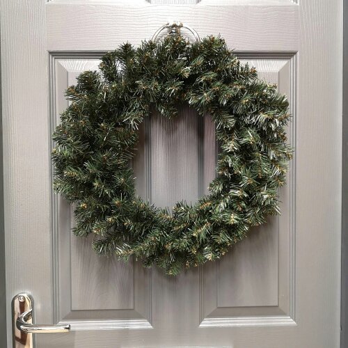 Samuel Alexander 47cm Premier Christmas Woodcote Spruce Christmas Door Wreath