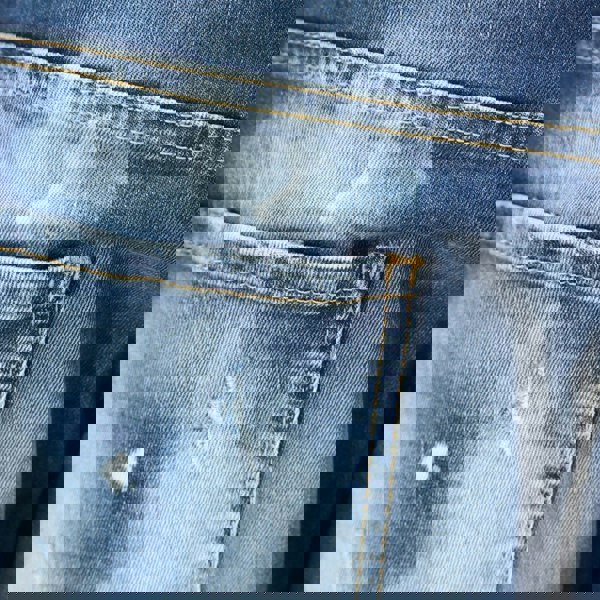 Dsquared2 Sexy Twist Jean Blue Denim Pants