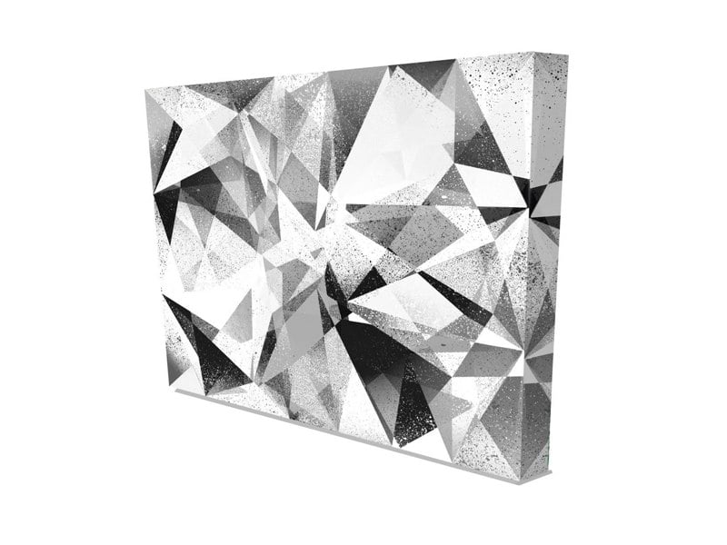 New Product Grunge geometric (Canvas Print)  - Andrew Lee Home and Living Homeware