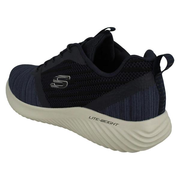 Skechers Mens Skechers Slip On Comfort Trainers Bounder 52504