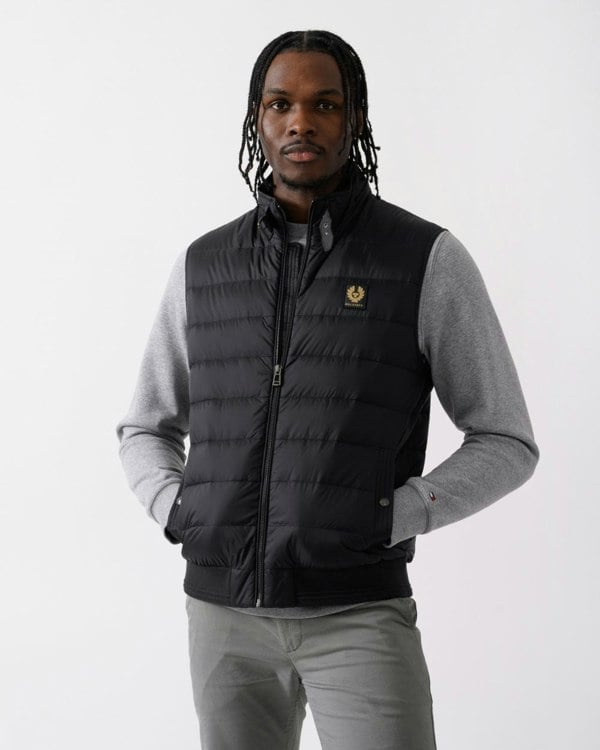 Belstaff Mens Circuit Gilet - Black