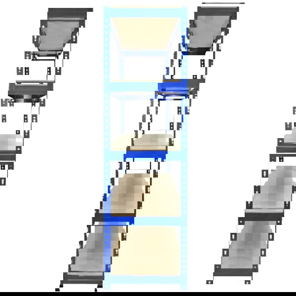 Monster Racking 3 x Q-Rax Racking Blue 90 x 50 x 180cm + 2 x Racking Blue 120 x 50 x 180cm