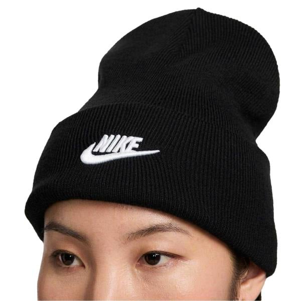 Nike Unisex Adult Futura Wordmark Beanie - Black - 