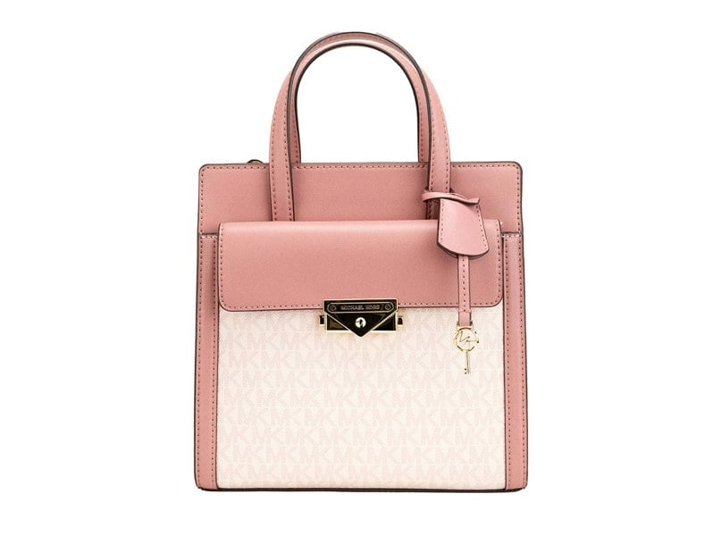 Michael Kors Jet Set Travel Crossbody Bag Blush Leather