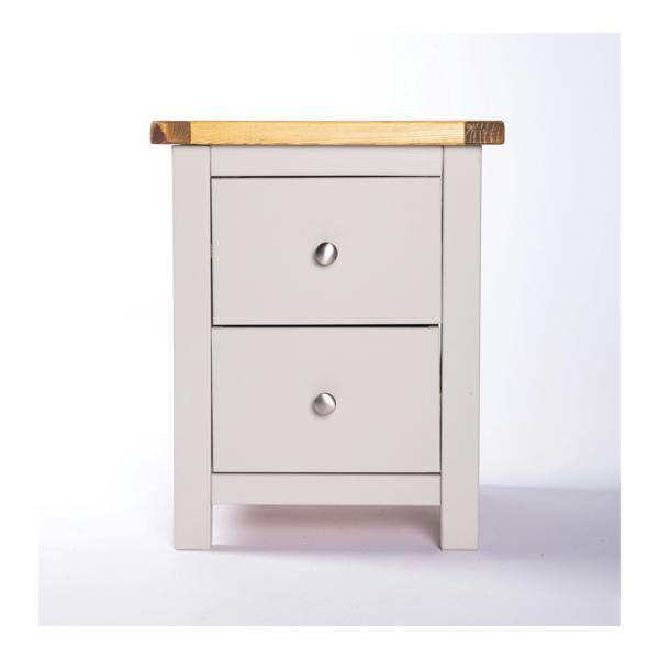 Cabinet Bits Argenta 2 Drawer Bedside Table