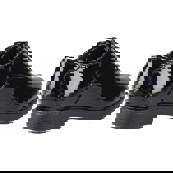 Hush Puppies Nellie Patent Leather Girls's Black Oxford Shoes