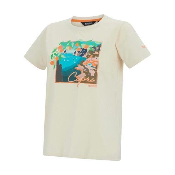 Regatta Womens/Ladies Filandra VX Capri Seaside T-Shirt - Light Vanilla - 