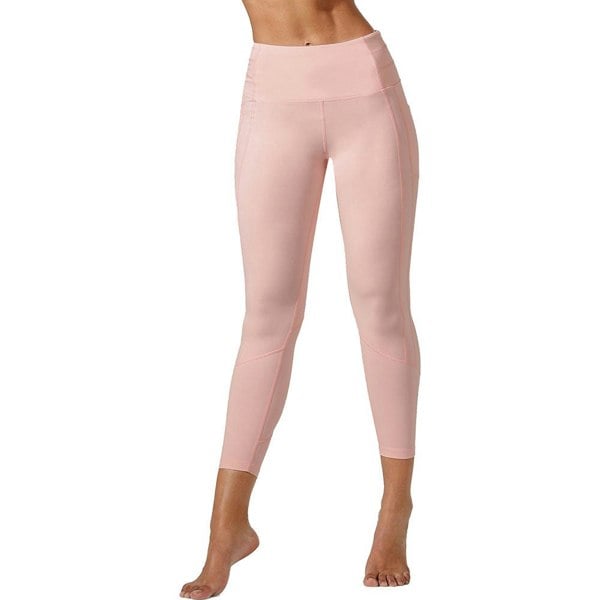 Lorna Jane All Day Booty Ankle Biter Tight in Dark Dusty Pink