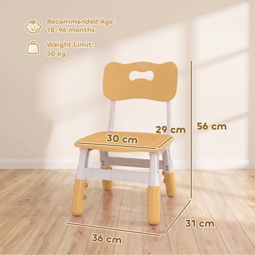 AIYAPLAY Kids Desk Chair Height Adjustable Lightweight