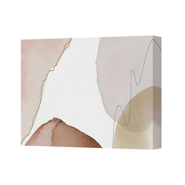 Benjamin Tate Design Abstract Minimalist Canvas Art Print Wall Decor For Living Room