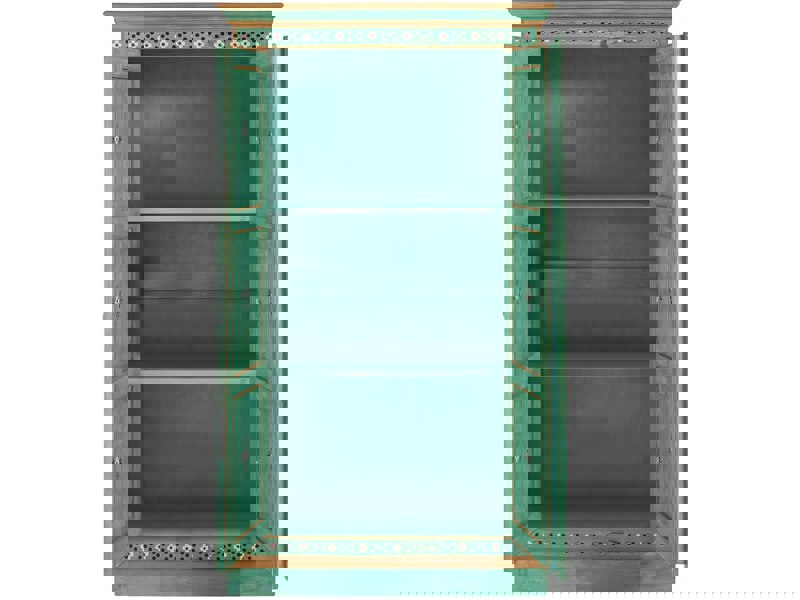 Dorel Home Prem Cabinet Green 87x38x152cm