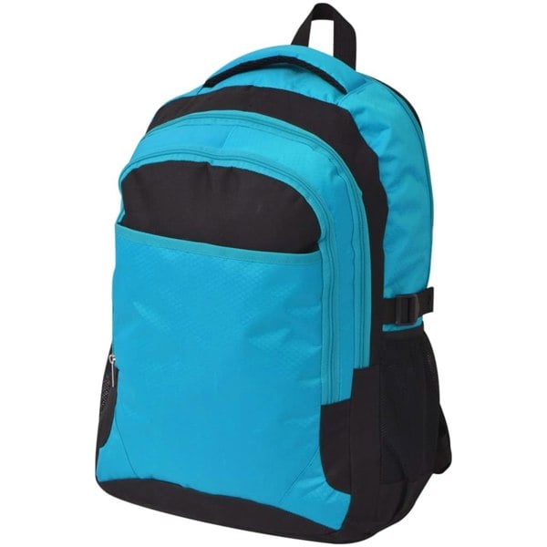 Berkfield School Backpack 40 L Black and Blue