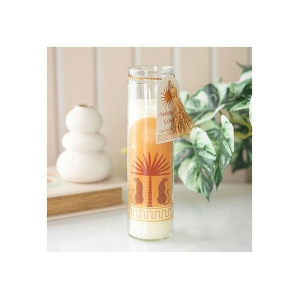 Serano Leopard Palm Sandalwood & Oud Tube Candle