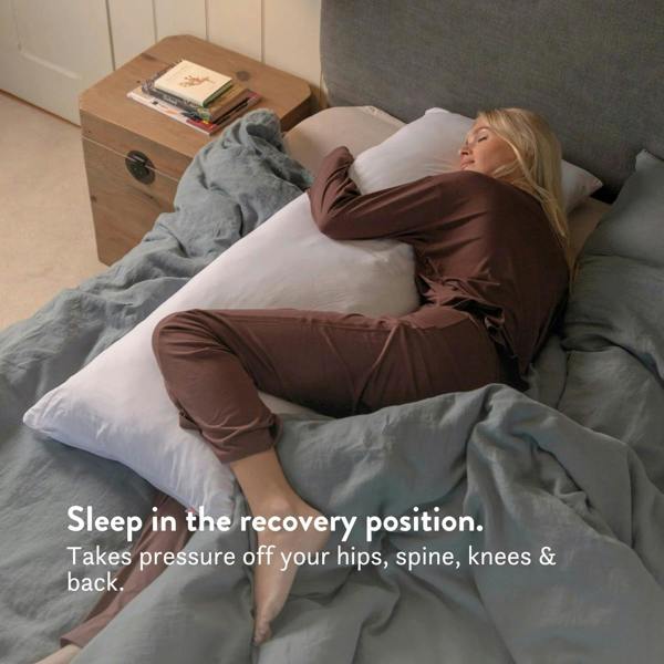 Putnams Wool Body Pillow - Side Sleep & Pregnancy