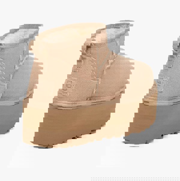 UGG CLASSIC ULTRA MINI PLATFORM Womens Boots Sand