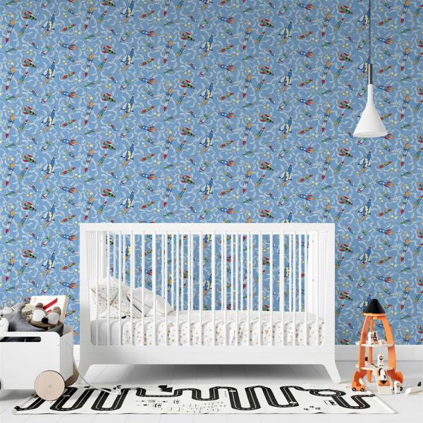 Cath Kidston Rockets Blue Wallpaper image 4